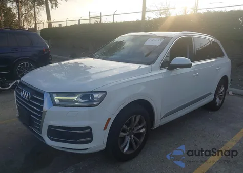 2017 Audi Q7 3.0T Premium from USA, damaged, VIN WA1AAAF79HD007510